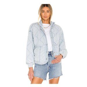 BLANKNYC I Quilted Chambray Jacket I NYC